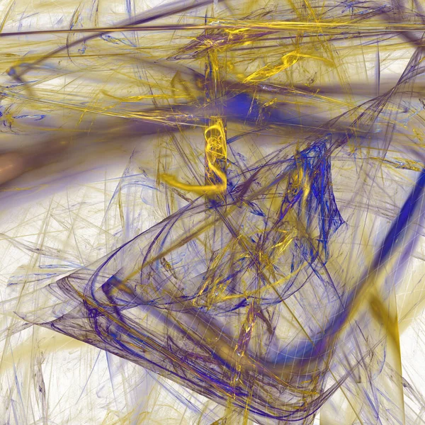 Fraktal çakıl. Soyut renkli resim