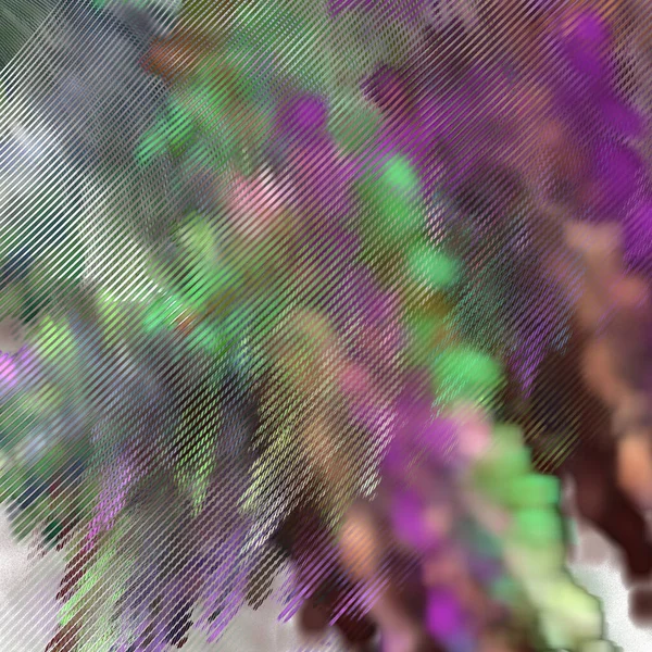 Fraktal çakıl. Soyut renkli resim