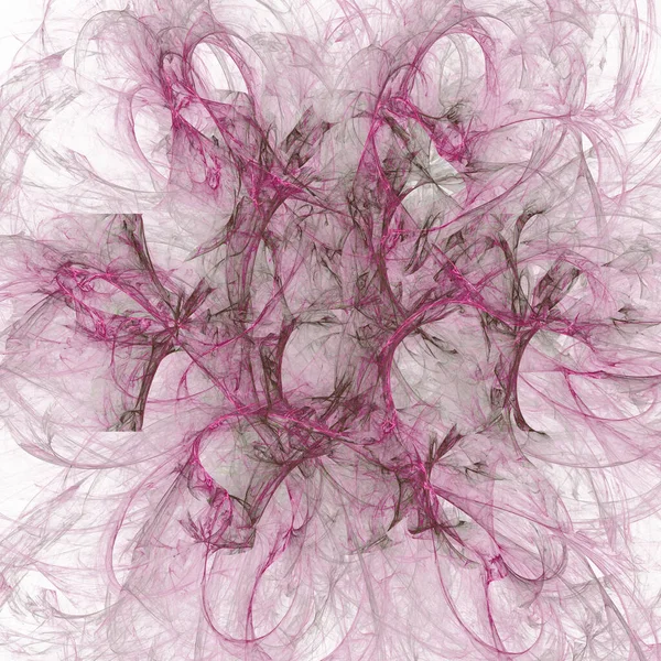 Fraktal çakıl. Soyut renkli resim