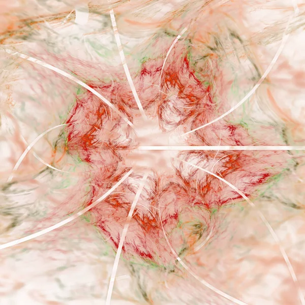 Fraktal çakıl. Soyut renkli resim