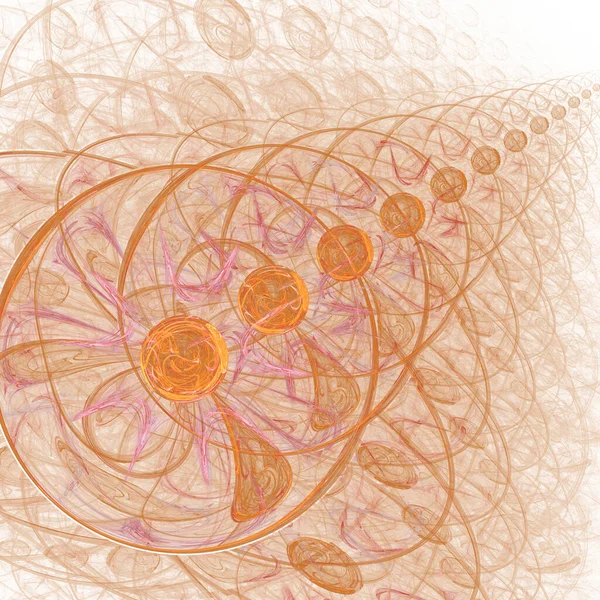 Fraktal çakıl. Soyut renkli resim