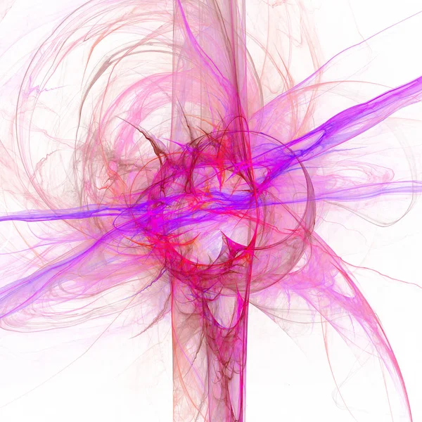 Fraktal çakıl. Soyut renkli resim