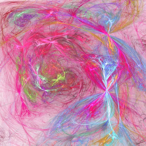 Fraktal çakıl. Soyut renkli resim