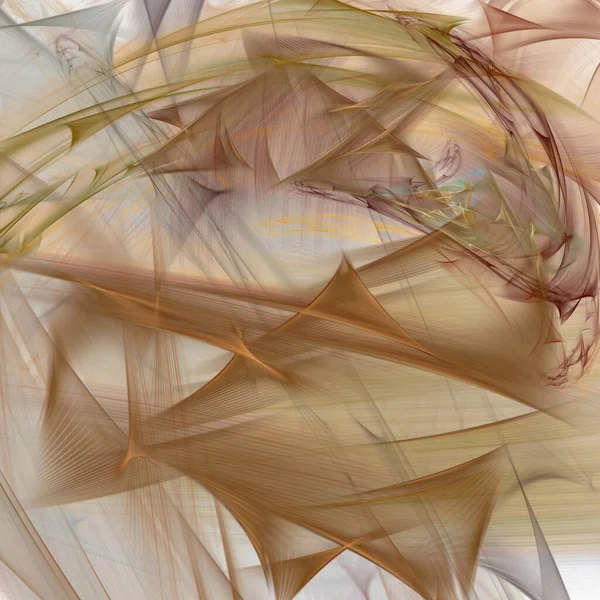 Fraktal çakıl. Soyut renkli resim