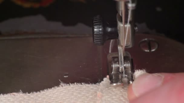 Sewing machine — Stock Video