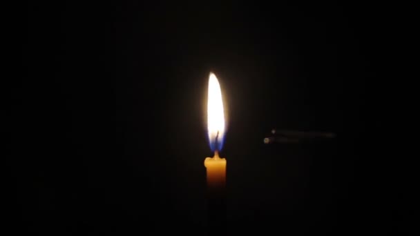 Candele di cera — Video Stock