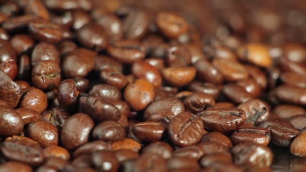 Kávová zrna — Stock video