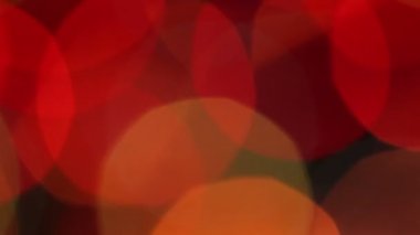 Noel ışıkları. Bokeh bulanıklaştırır