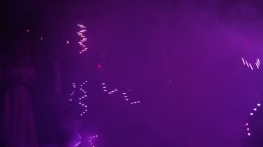 Işık gösterisi lazer gösterisi Led.