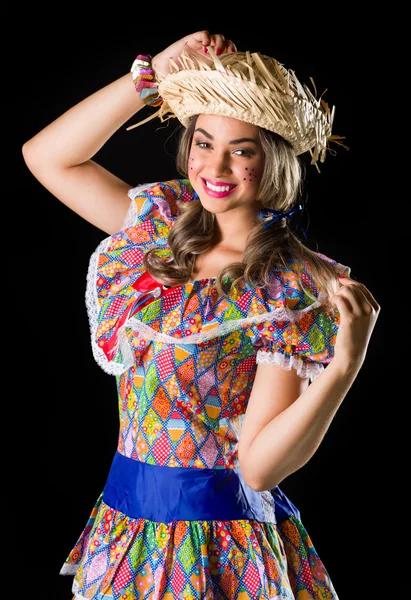 Menina para o festival de junho — Fotografia de Stock