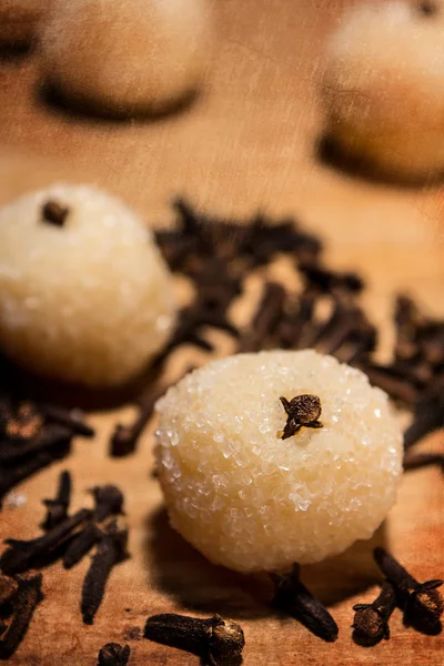 Beijinho süß aus Kondensmilch und Kokosnuss — Stockfoto
