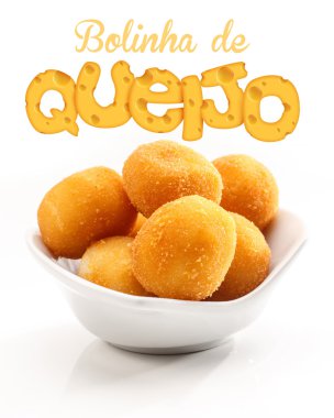 Bolinha de queijo geleneksel gıda Brezilya