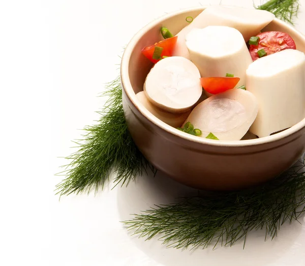Ingrediente para salada de palma — Fotografia de Stock
