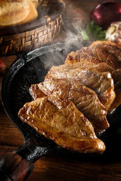 Brasilianischer Barbecue Picanha — Stockfoto