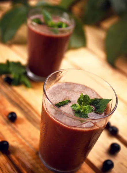 Acai χυμό, σούπερ φρούτα smoothie — Φωτογραφία Αρχείου