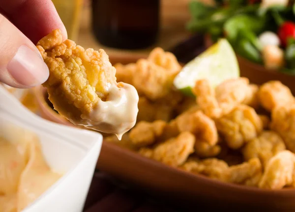 Delicious fried fish — Stock Photo, Image