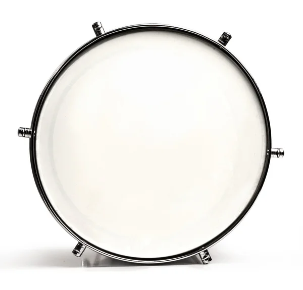 Басовий барабан на білому — стокове фото