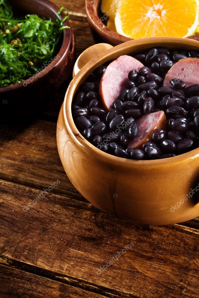 Typical brazilian dish feijoada Stock Photo by ©diogoppr 69740951