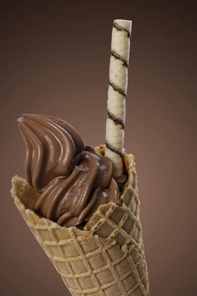 おいしいクリーミーなアイスクリーム — ストック写真