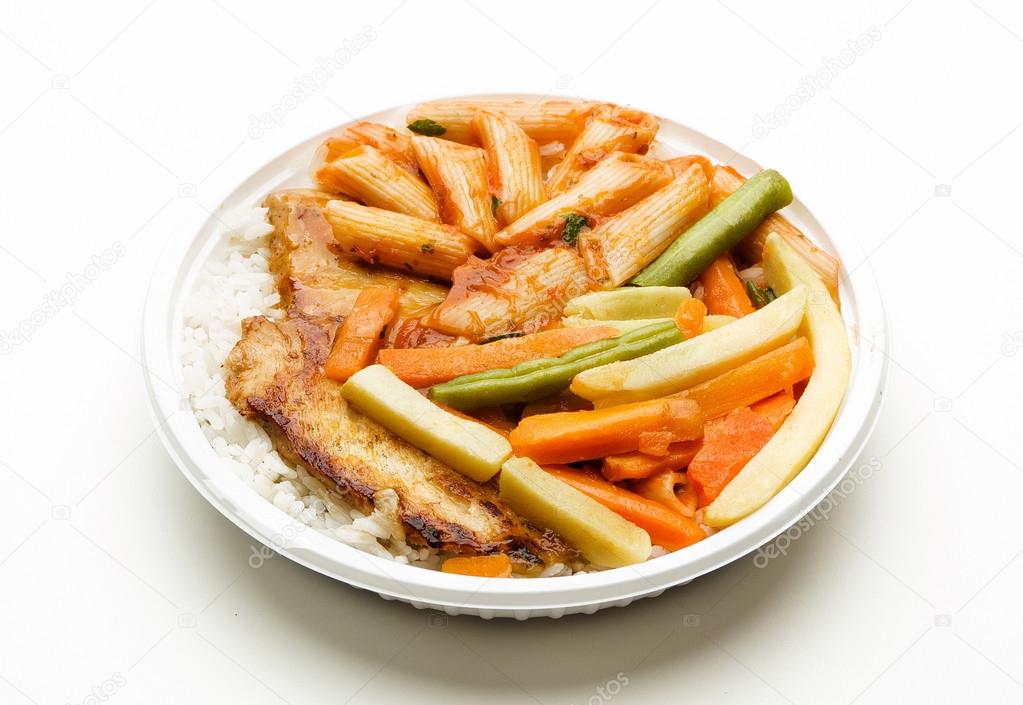 Marmita dish in plate