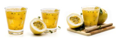 Taze Mojito maracuya yapılan