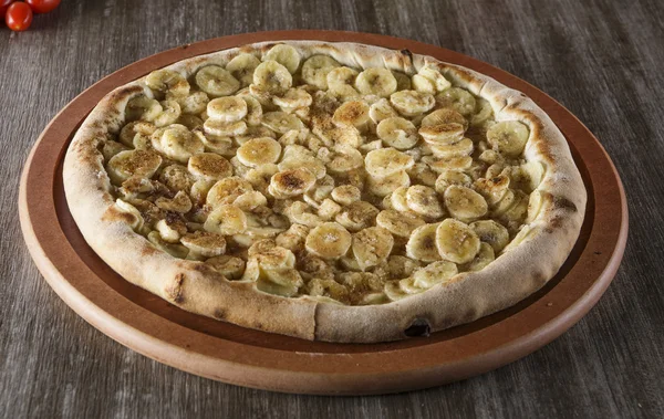 Sweet Banana Pizza — Stock fotografie