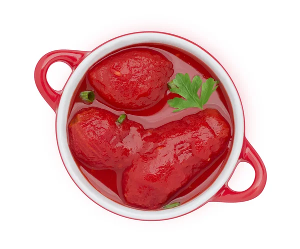 Tomates pelées, ingrédient . — Photo