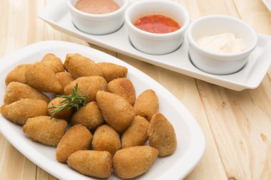 Brezilya derin kızarmış tavuk snack