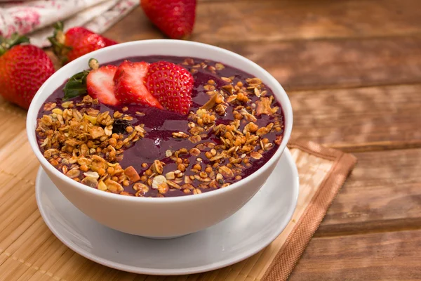 Tasty fruit dessert — Stock Photo, Image