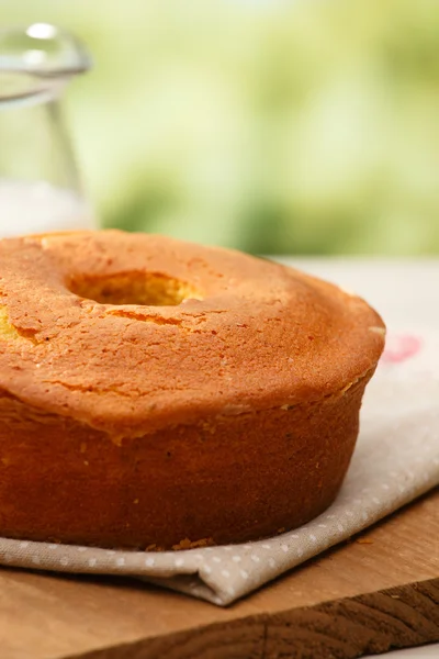 Bolo Fuba brasileiro tradicional — Fotografia de Stock