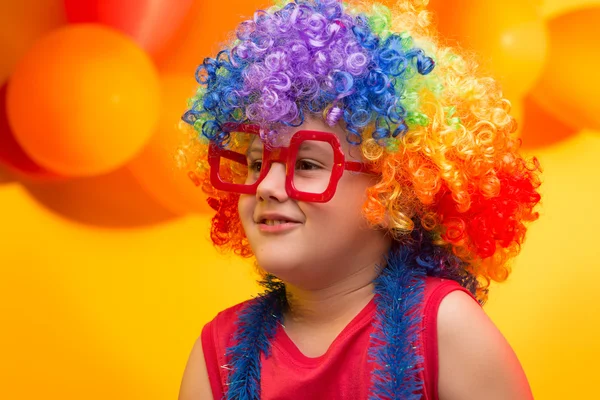 Kinder haben Spaß an der Fasnet — Stockfoto