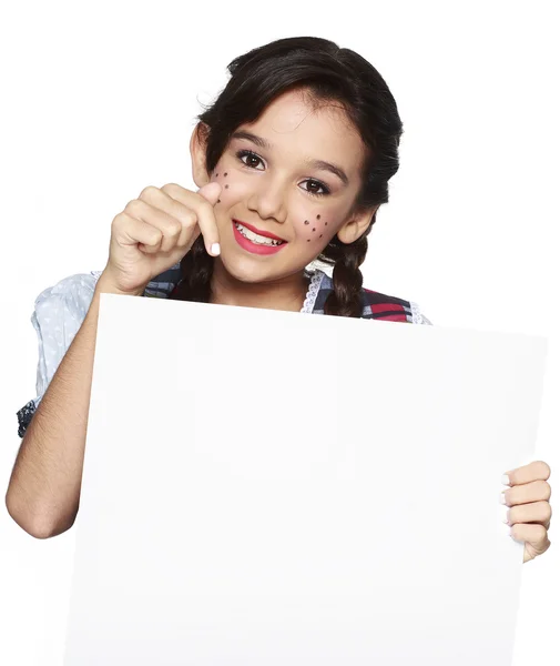 Ragazza per il festival di giugno — Foto Stock