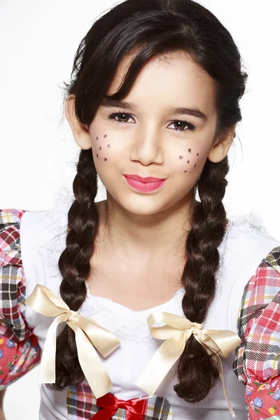 Menina para o festival de junho — Fotografia de Stock