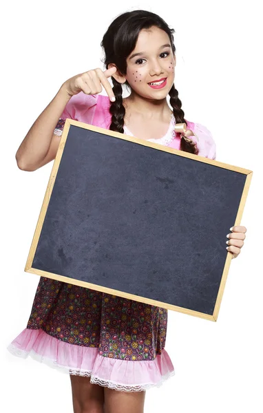 Menina para o festival de junho — Fotografia de Stock