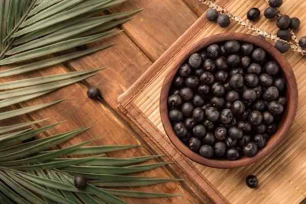 La fruta del acai amazona — Foto de Stock