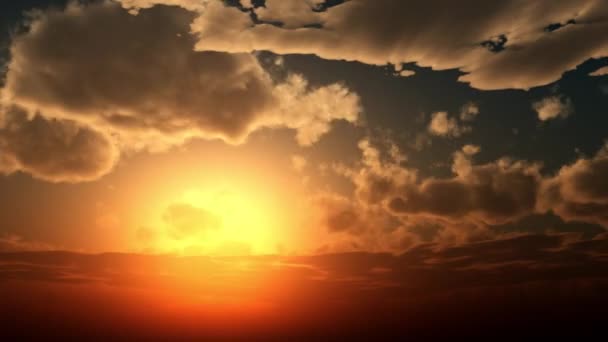 4k Panorâmica de nuvens brancas de altocumulus fumaça voando no céu nublado timelapse. — Vídeo de Stock