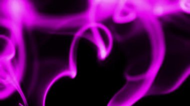 Mor duman benzeri ipek.