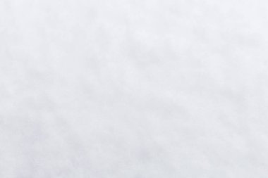 Kar, ağaçları ve zemini doğal olarak kaplar. Sahne bulutlu ve soğuk kış atmosferli parlak bir gökyüzünü gösteriyor. Ağaçlar karla kaplı görünür..