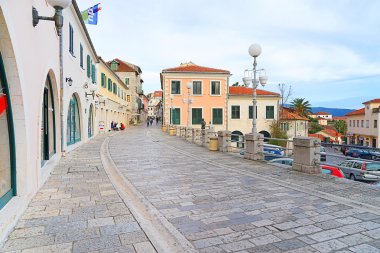 Herceg-Novi eski şehir görünümünü
