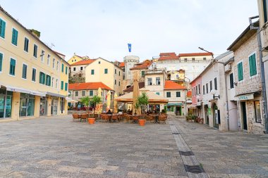 Herceg-Novi eski şehir görünümünü
