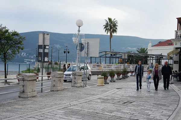 Herceg-Novi eski şehir görünümünü