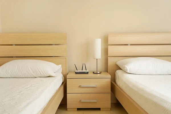 Interior of a bedroom suite — Stock Photo, Image