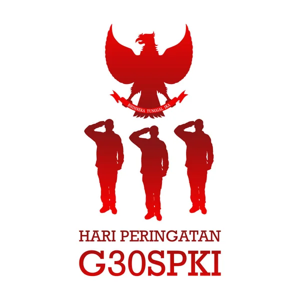 Vektor Ilustrasi Untuk G30S Pki - Stok Vektor