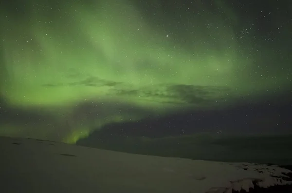 오로라 북극광 베르카 러시아 — 스톡 사진