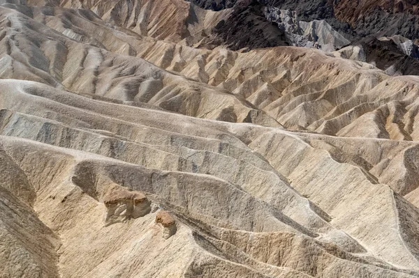 Zabriskie puanı. Death Valley Ulusal Parkı. Kaliforniya mı? Usa