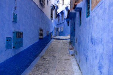 Blue City Chefchaouen. Fas, Afrika