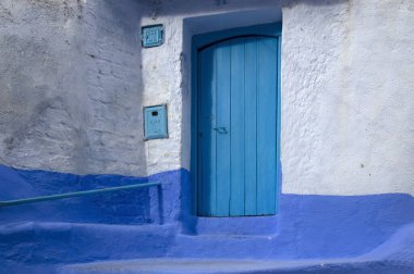 Blue City Chefchaouen. Fas, Afrika