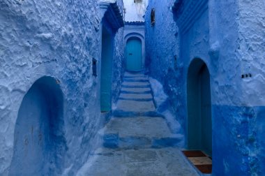 Blue City Chefchaouen. Fas, Afrika