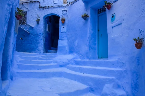 Blue City Chefchaouen. Fas, Afrika