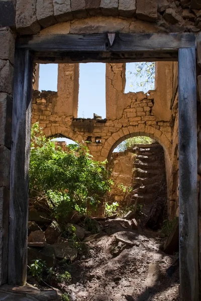 Village Fantôme Gamsutl Est Ancien Village République Daghestan Est Unique — Photo